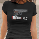 Resident Evil 2 Graphic T-Shirt | Retro Survival Horror Raccoon City Tee | RetroPunkDesign - Retro Punk Design 