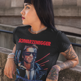 The Terminator Arnold Schwarzenegger Graphic T-Shirt | 1984 Sci-Fi Action Movie Tee | RetroPunkDesign