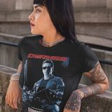 Terminator 2 Judgment Day Thumbs Up Graphic T-Shirt | Arnold Schwarzenegger 1991 Sci-Fi Tee | RetroPunkDesign