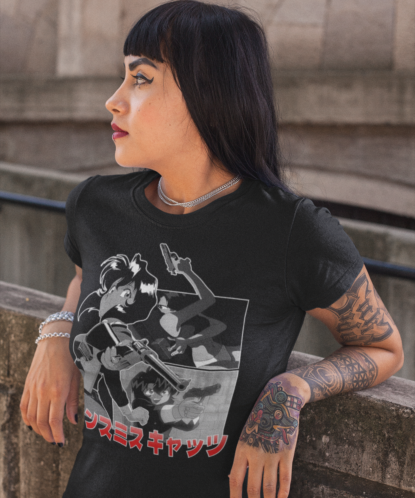 Gunsmith Cats Anime T-Shirt | Rally Vincent Retro Action Manga Tee | RetroPunkDesign