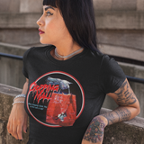 Chopping Mall Graphic T-Shirt | 1986 Killer Robot Horror Movie Tee | RetroPunkDesign - Retro Punk Design 