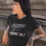 Resident Evil 2 Graphic T-Shirt | Retro Survival Horror Raccoon City Tee | RetroPunkDesign - Retro Punk Design 