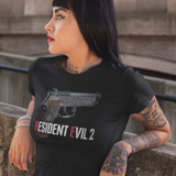 Resident Evil 2 Graphic T-Shirt | Retro Survival Horror Raccoon City Tee | RetroPunkDesign - Retro Punk Design 
