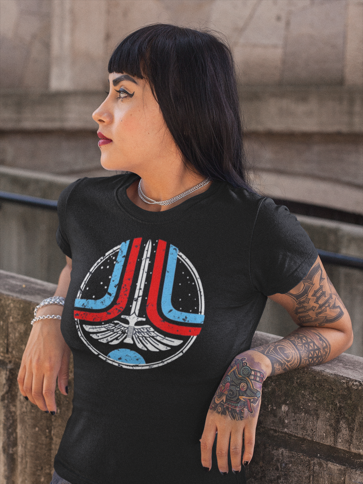 The Last Starfighter Graphic T-Shirt | Retro 80s Sci-Fi Arcade Movie Tee | RetroPunkDesign - Retro Punk Design 