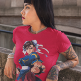 Chun-Li Street Fighter II Graphic T-Shirt  Retro Arcade Gaming Tee  90s Fighter Apparel  RetroPunkDesign