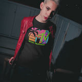 MTV Retro Graphic T-Shirt | 80s 90s Vintage Music TV Logo Tee | RetroPunkDesign
