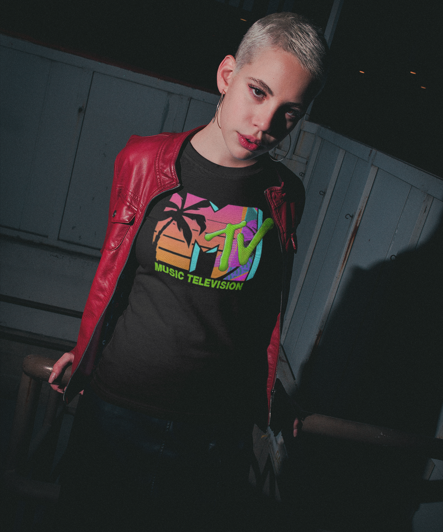 MTV Retro Graphic T-Shirt | 80s 90s Vintage Music TV Logo Tee | RetroPunkDesign