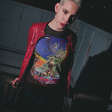 Castlevania Graphic T-Shirt | Retro Gothic Vampire Hunter Polyester Tee | RetroPunkDesign