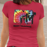 MTV Retro Graphic T-Shirt | 80s 90s Vintage Music TV Logo Tee | RetroPunkDesign
