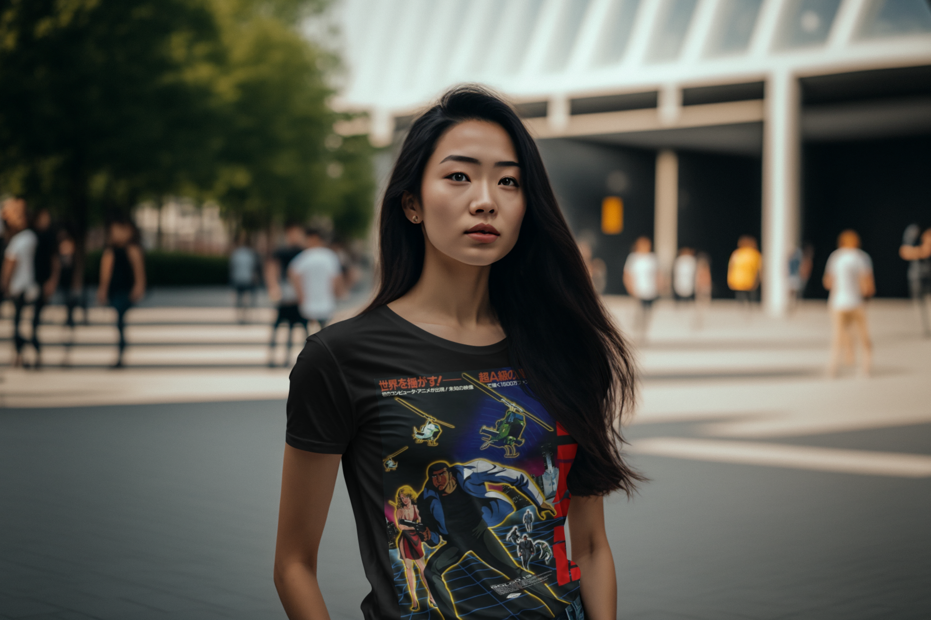 Golgo 13 The Professional Graphic Tee - Retro Punk Design 