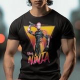 Metal Gear Solid Gray Fox Graphic T-Shirt | Cyborg Ninja Retro Gaming Tee | RetroPunkDesign