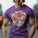 Chrono Trigger Graphic T-Shirt  Retro JRPG Game Tee  Classic SNES Video Game Apparel  RetroPunkDesign