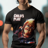 Child’s Play 1988 Graphic T-Shirt | Classic Horror Movie Tee | Chucky Cult Film Apparel | RetroPunkDesign
