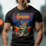 Castlevania Graphic T-Shirt  Retro Gothic Game Tee  Vampire Hunter Classic Gaming Apparel  RetroPunkDesign