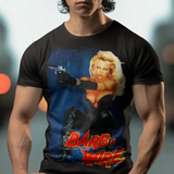 Barb Wire 1996 Pamela Anderson Graphic T-Shirt  90s Action Movie Tee  RetroPunkDesign