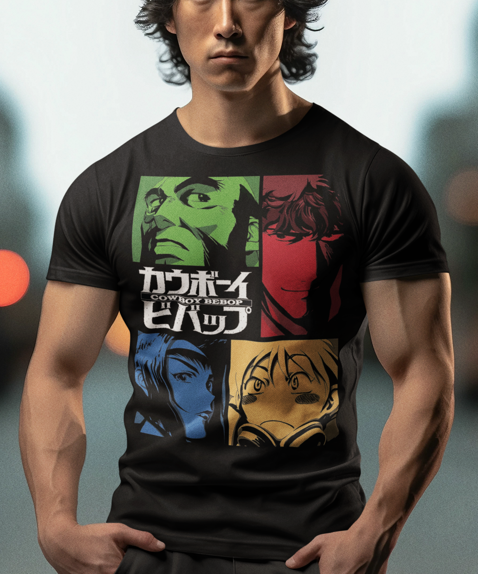 Cowboy Bebop Graphic T-Shirt | Classic Anime Tee | Retro Space Western Apparel | RetroPunkDesign