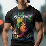 Flashback The Quest for Identity 1992 Graphic T-Shirt  Retro Sci-Fi Video Game Tee  RetroPunkDesign - Retro Punk Design 