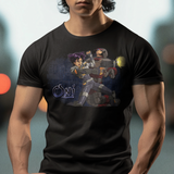 ONI Graphic T-Shirt | Retro Cyberpunk Anime Game Tee | RetroPunkDesign