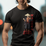 Ninja Scroll 1993 Anime Graphic T-Shirt | Retro Samurai Action Movie Tee | RetroPunkDesign