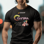Contra Graphic Tee Retro NES - Retro Punk Design 
