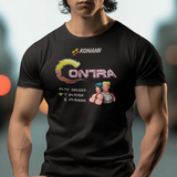 Contra Graphic Tee Retro NES - Retro Punk Design 