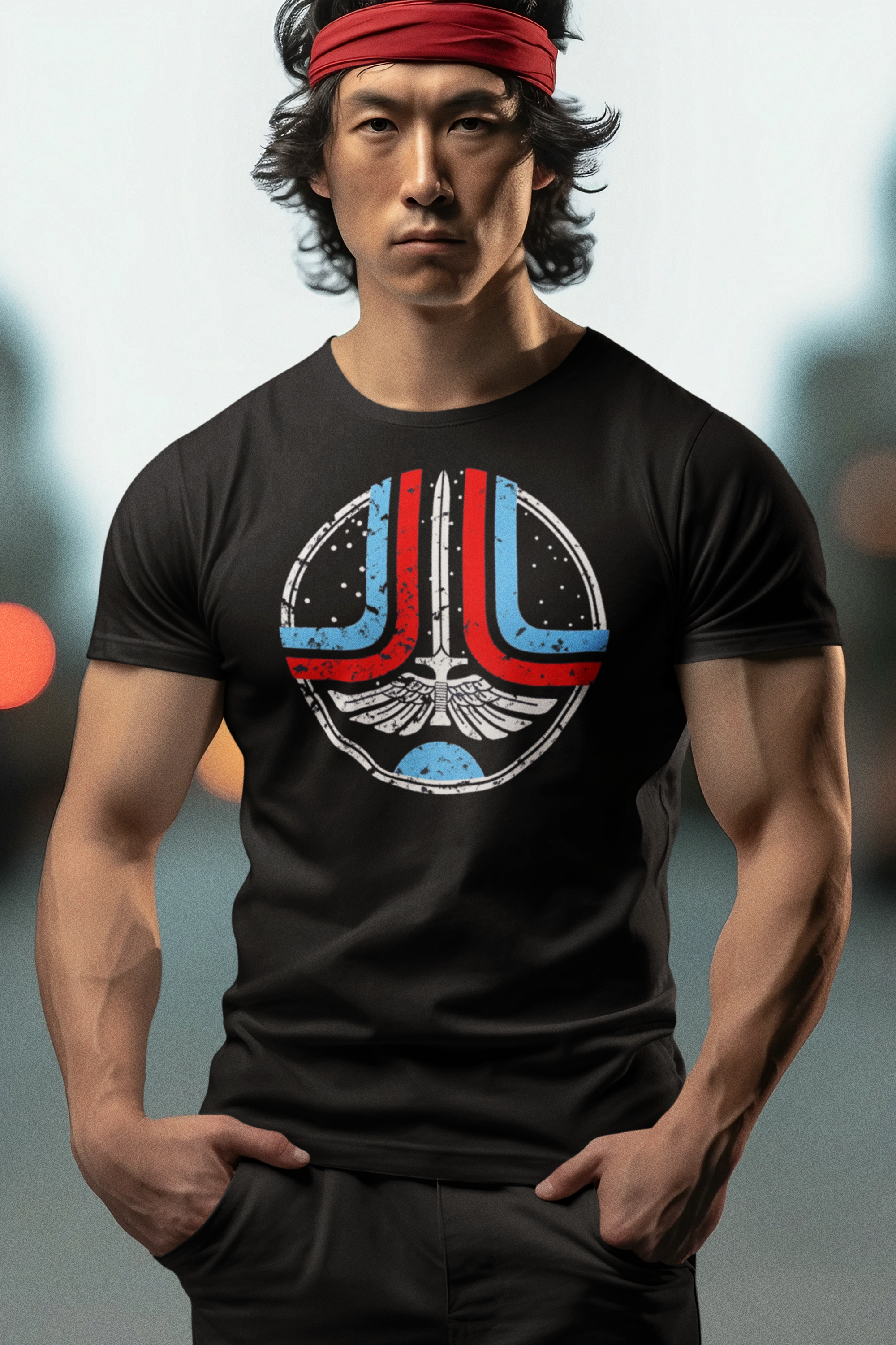 The Last Starfighter Graphic T-Shirt | Retro 80s Sci-Fi Arcade Movie Tee | RetroPunkDesign - Retro Punk Design 