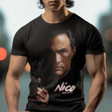 Above the Law 1988 Steven Seagal Graphic T-Shirt | Classic 80s Action Movie Tee | RetroPunkDesign