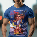 Pierre Kirby American Commando 2 Graphic T-Shirt  80s Action Movie Tee  Polyester Shirt  RetroPunkDesign
