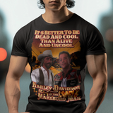 Harley Davidson and the Marlboro Man 1991 Graphic T-Shirt | 90s Action Movie Tee | RetroPunkDesign