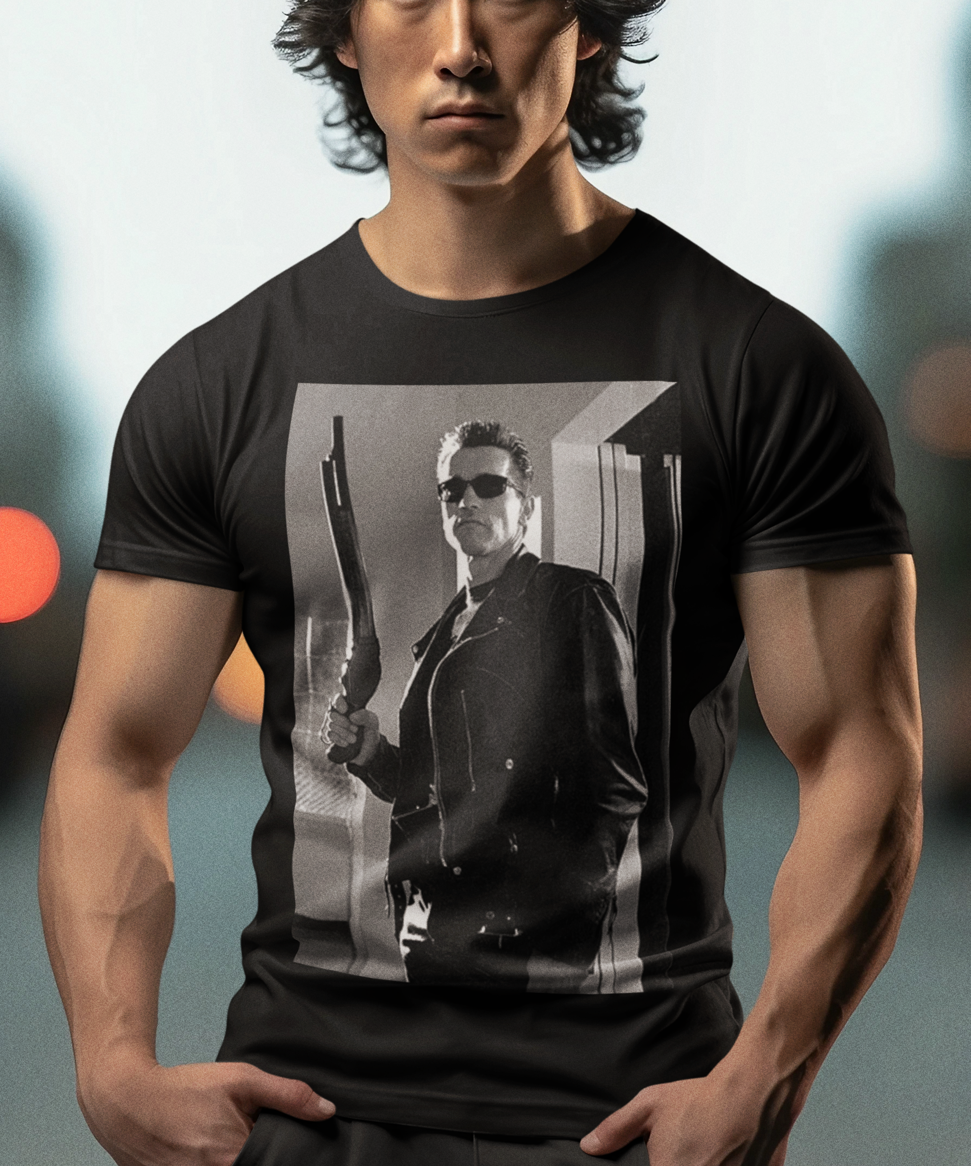 Terminator 2 Judgment Day T-Shirt | Arnold Schwarzenegger 1991 Sci-Fi Action Tee | RetroPunkDesign