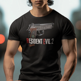 Resident Evil 2 Graphic T-Shirt | Retro Survival Horror Raccoon City Tee | RetroPunkDesign - Retro Punk Design 