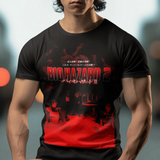 Biohazard 2 Graphic T-Shirt | Retro Resident Evil 2 Horror Game Tee | RetroPunkDesign - Retro Punk Design 