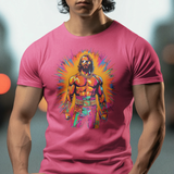 Macho Man Randy Savage Graphic T-Shirt | Retro Wrestling Legend Tee | RetroPunkDesign