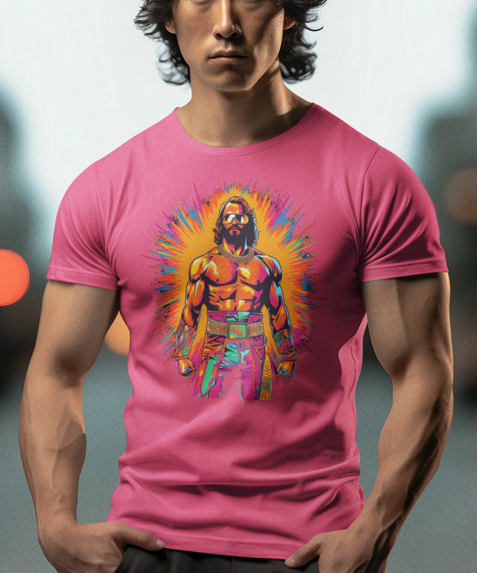 Macho Man Randy Savage Graphic T-Shirt | Retro Wrestling Legend Tee | RetroPunkDesign