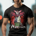 Bio Hunter Graphic Tee - Retro Punk Design 