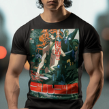 Golgo 13 Queen Bee Anime Graphic T-Shirt | Duke Togo Retro Action Tee | RetroPunkDesign - Retro Punk Design 