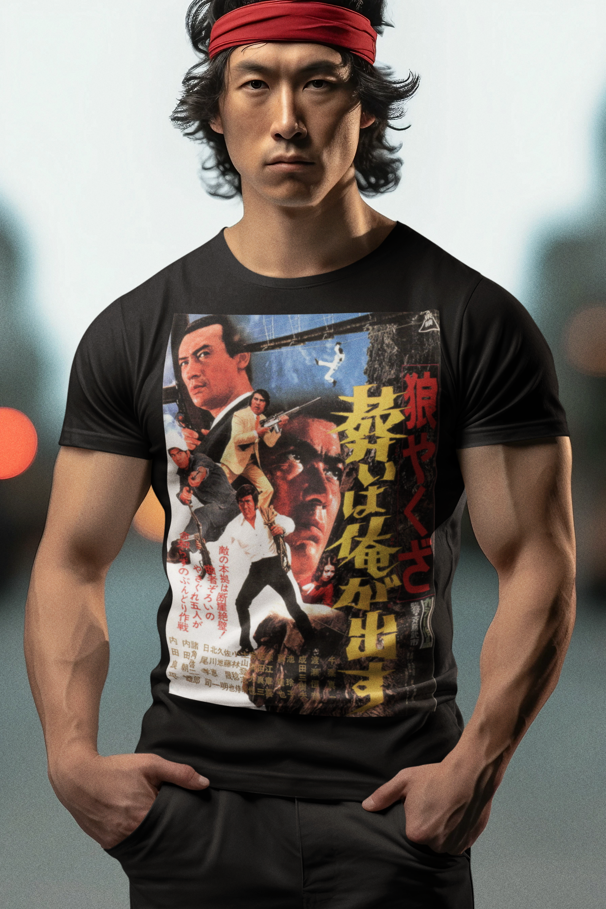 Golgo 13: Assignment Kowloon 1977 Graphic Tee - Retro Punk Design 