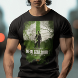 Metal Gear Solid 3 Graphic T-Shirt | Snake Eater Retro Stealth Action Tee | RetroPunkDesign