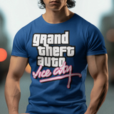 Grand Theft Auto Vice City Graphic T-Shirt  80s Retro Gaming Tee  RetroPunkDesign