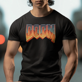 Doom Retro Game Graphic T-Shirt | Classic 90s FPS Gaming Tee | id Software Shooter Apparel | RetroPunkDesign