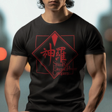 Final Fantasy VII Shin-Ra Power Company Graphic T-Shirt | Retro JRPG Gaming Tee | RetroPunkDesign
