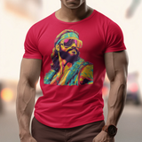 Macho Man Randy Savage Graphic T-Shirt  Retro Wrestling Legend Tee  80s WWF Apparel  RetroPunkDesign