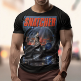 Snatcher 1988 Graphic T-Shirt | Hideo Kojima Cyberpunk Polyester Tee | RetroPunkDesign