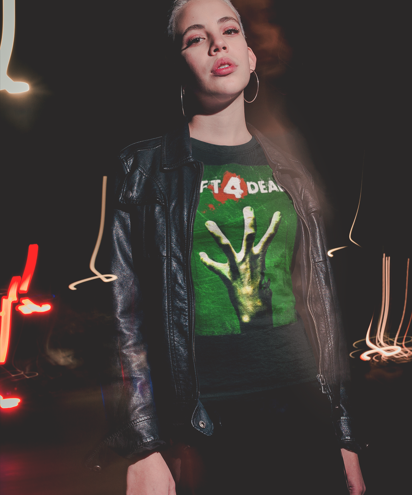 Left 4 Dead Graphic T-Shirt | Classic Zombie FPS Gaming Tee | RetroPunkDesign