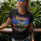 Castlevania Graphic T-Shirt  Retro Gothic Game Tee  Vampire Hunter Classic Gaming Apparel  RetroPunkDesign