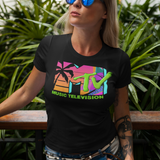 MTV Retro Graphic T-Shirt | 80s 90s Vintage Music TV Logo Tee | RetroPunkDesign