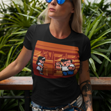 River City Ransom Graphic T-Shirt | Retro NES Beat ’Em Up Gamer Tee | RetroPunkDesign