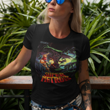 Super Metroid Graphic T-Shirt  SNES Retro Game Tee  Samus  RetroPunkDesign