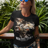 Metal Gear Solid 4 Guns of the Patriots Graphic T-Shirt  Tactical Stealth Game Tee  RetroPunkDesign