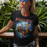 Dominion Tank Police Puma Sisters Graphic T-Shirt  80s Anime Tee